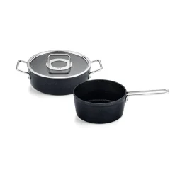 Adamant® 2-tlg. Topf-Set mit Glasdeckel