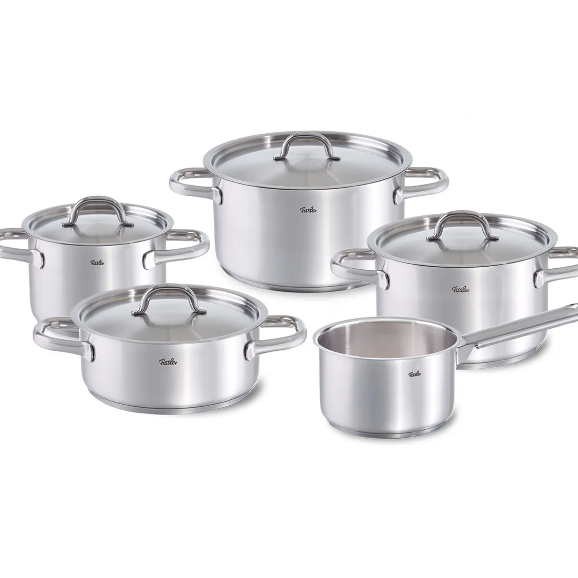 Family Line 5-tlg. Topf-Set mit Metalldeckel