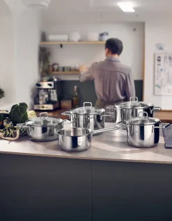 Fissler LumiTherm 5-tlg. Topf-Set mit Glasdeckel
