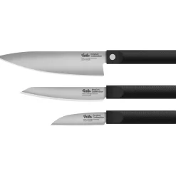 Fissler ProCut 3-tlg. Set aus Gemüsemesser, Universalmesser und Kochmesser