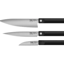 Fissler ProCut 3-tlg. Set aus Gemüsemesser, Fleischmesser und Kochmesser