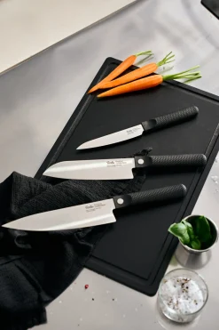 Fissler ProCut 3-tlg. Set aus Universalmesser, Santokumesser und Kochmesser