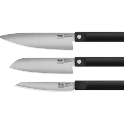 Fissler ProCut 3-tlg. Set aus Universalmesser, Santokumesser und Kochmesser
