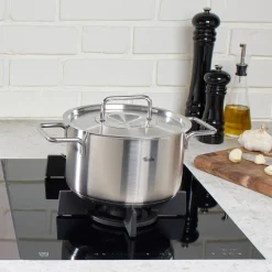 Fissler Pure Collection Kochtopf mit Metalldeckel