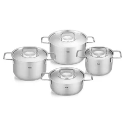 Fissler Pure Collection® 4-tlg. Topf-Set mit Metalldeckel