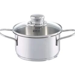Häppchen-Set Kochtopf mit Glasdeckel
