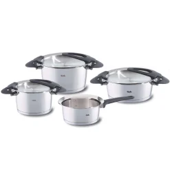 Intensa® 4-tlg. Topf-Set mit Metalldeckel