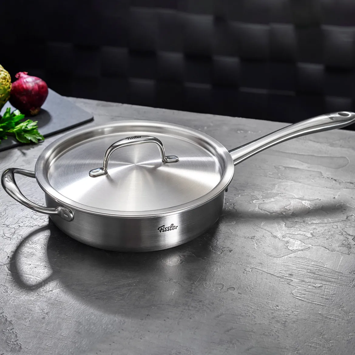 M5 Pro-Ply® Sautépfanne mit Metalldeckel