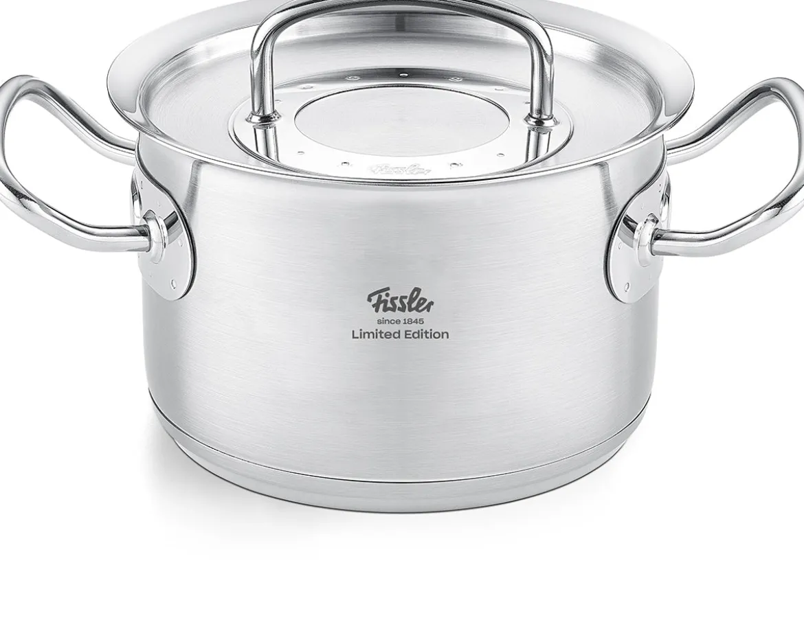 Original-Profi Collection® Retro 5-tlg. Topf-Set mit Metalldeckel
