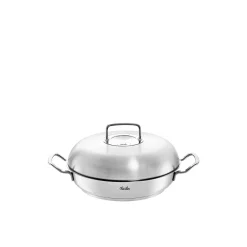 Original-Profi Collection® Servierpfanne mit Novogrill® und Hochraumdeckel