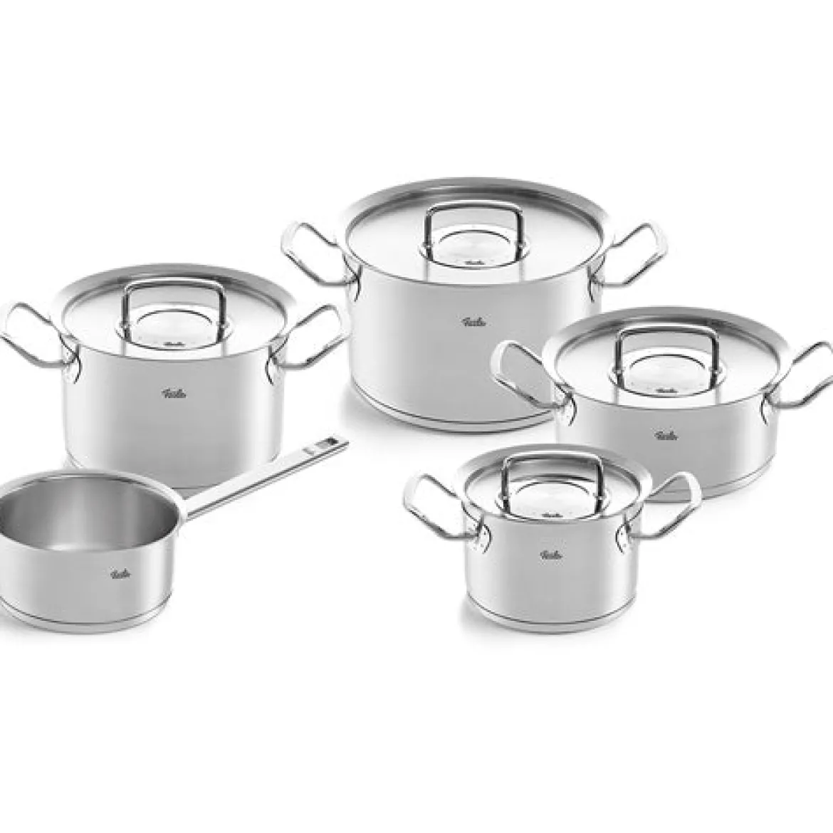 Original-Profi Collection® 5-tlg. Topf-Set mit Metalldeckel