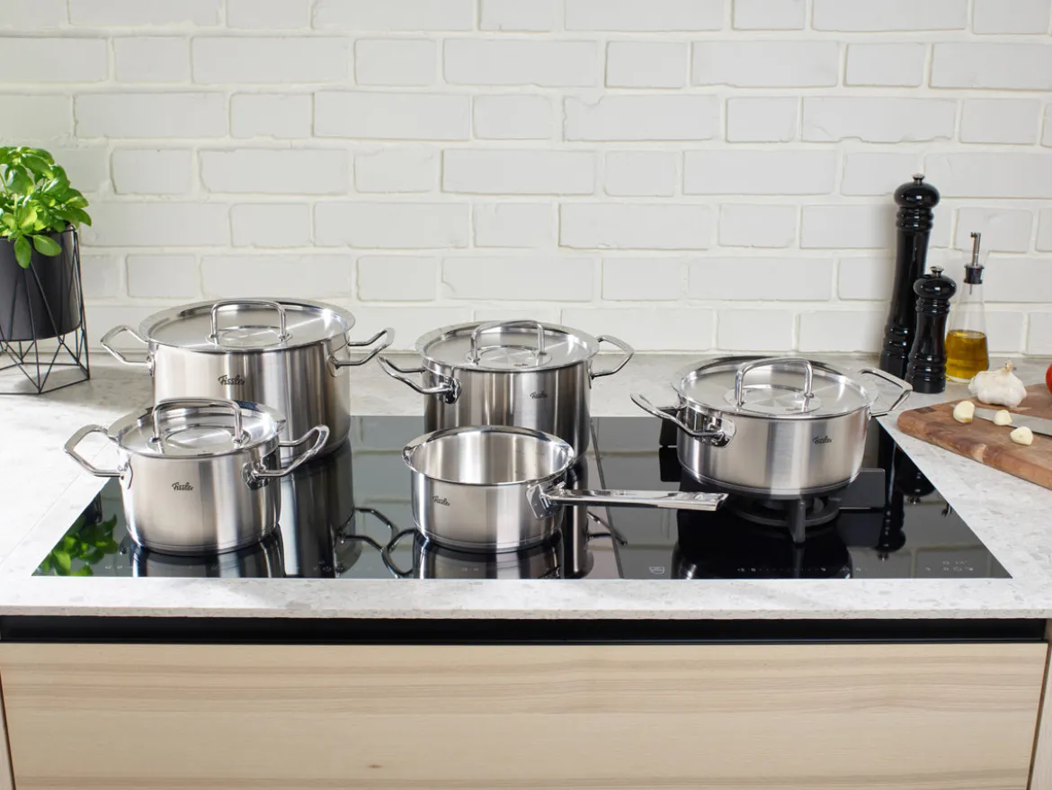Original-Profi Collection® 5-tlg. Topf-Set mit Metalldeckel