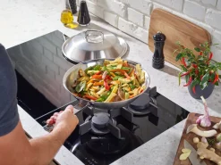 Original-Profi Collection® Wok mit Metalldeckel 30cm